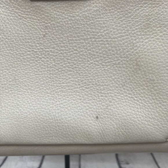 COACH Leather Mini Lane Top Handle Crossbody Colorblock Chalk C8210 - Picture 2 of 16